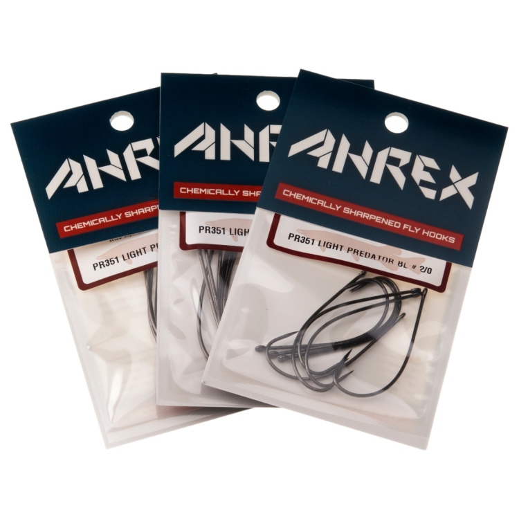 Ahrex Pr351 Light Predator, Barbless #6/0 Fly Tying Hooks